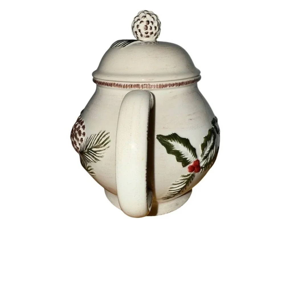 Vintage Multicolor Ceramic Teapot with‎ Lid Florida Marketplace